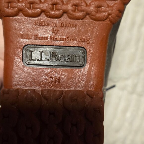 Unisex LL Bean Bison Leather boots - Picture 6 of 6